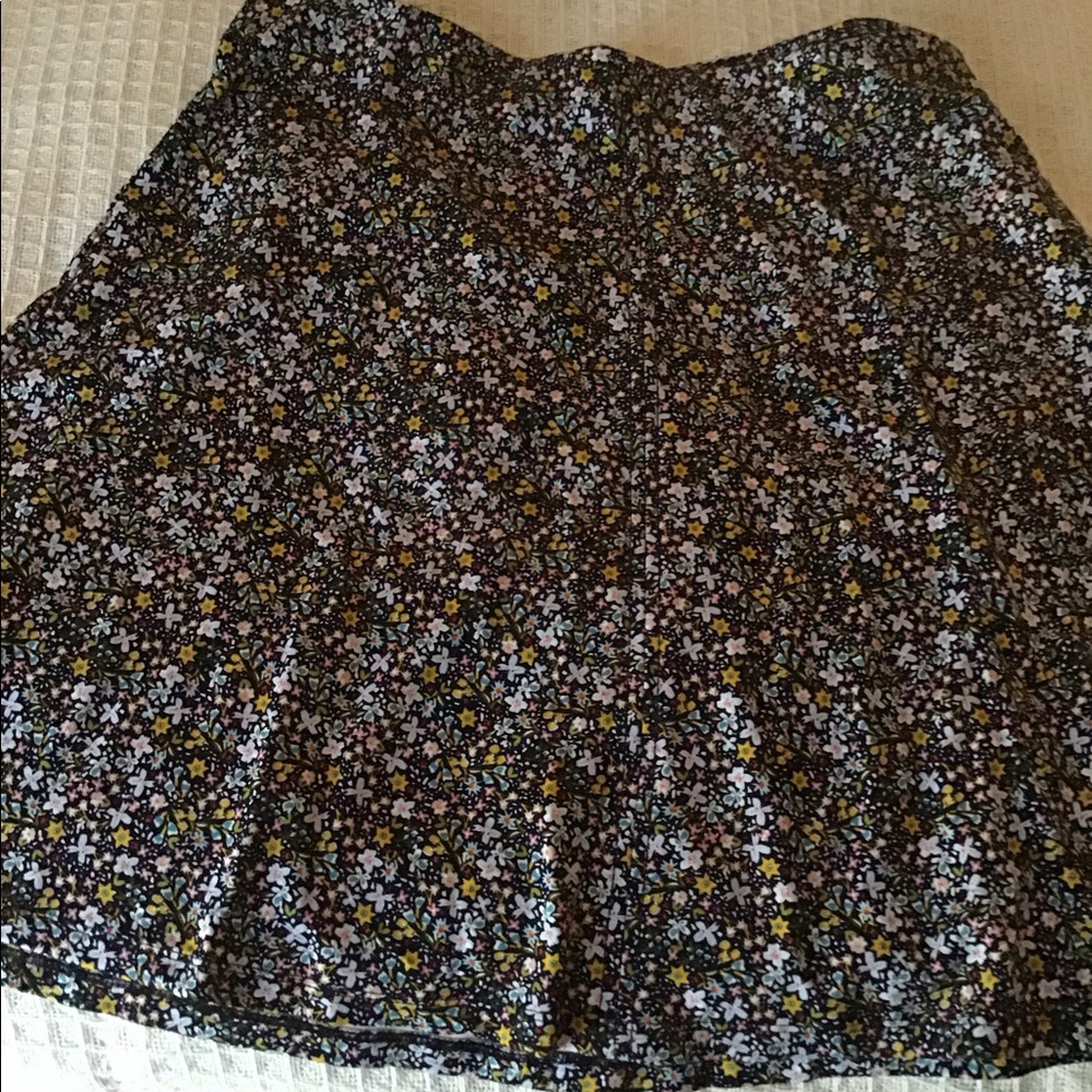 Loft floral skirt